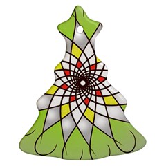 Mandala Model Figure Graphics Ornament (christmas Tree)  by Pakrebo