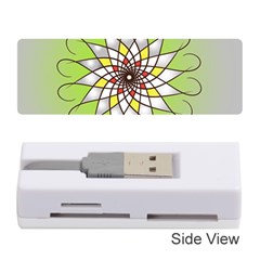 Mandala Model Figure Graphics Memory Card Reader (stick) by Pakrebo