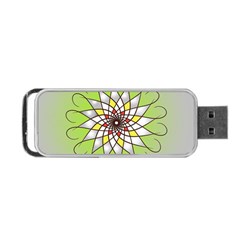 Mandala Model Figure Graphics Portable Usb Flash (two Sides)