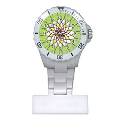 Mandala Model Figure Graphics Plastic Nurses Watch by Pakrebo