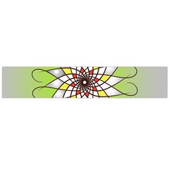 Mandala Model Figure Graphics Large Flano Scarf  by Pakrebo