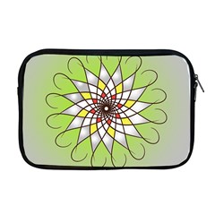 Mandala Model Figure Graphics Apple Macbook Pro 17  Zipper Case by Pakrebo