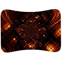 Fire Glass Fractal Velour Seat Head Rest Cushion by Pakrebo