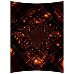 Fire Glass Fractal Back Support Cushion by Pakrebo