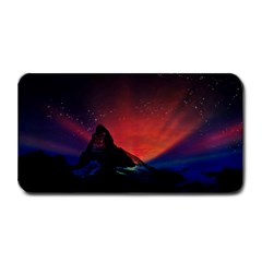 Matterhorn Switzerland Fantasy Aurora Medium Bar Mats by Pakrebo