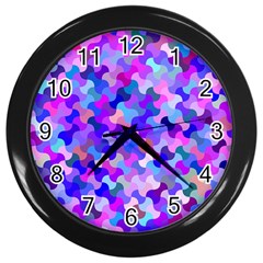 Ml-c-4-8 Wall Clock (black) by ArtworkByPatrick