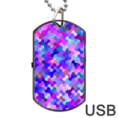 Ml-c-4-8 Dog Tag Usb Flash (two Sides) by ArtworkByPatrick