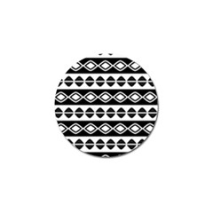 Ethnic Tribal Pattern Golf Ball Marker (4 Pack) by Pakrebo