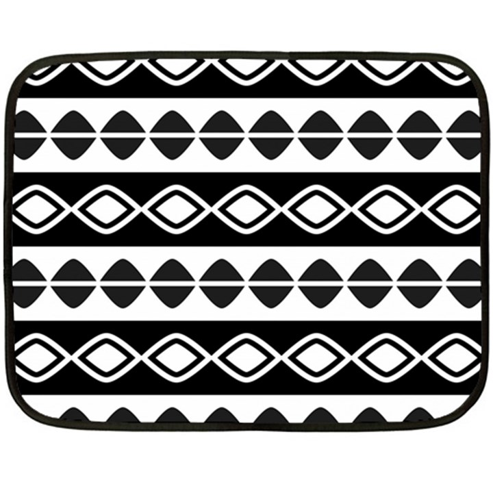 Ethnic Tribal Pattern Fleece Blanket (Mini)