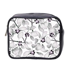 Floral Pattern Background Mini Toiletries Bag (two Sides) by Pakrebo