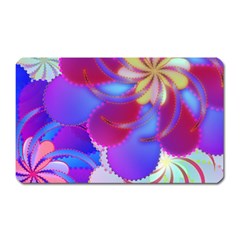 Colorful Abstract Design Pattern Magnet (rectangular) by Pakrebo