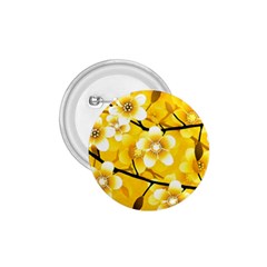 Floral Pattern Background Yellow 1 75  Buttons by Pakrebo