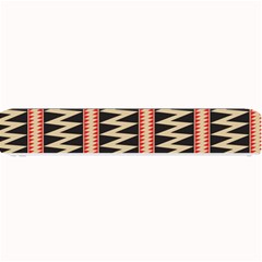 Zigzag Tribal Ethnic Background Small Bar Mats by Pakrebo