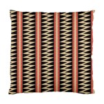 Zigzag Tribal Ethnic Background Standard Cushion Case (One Side) Front