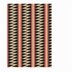 Zigzag Tribal Ethnic Background Large Garden Flag (two Sides) by Pakrebo