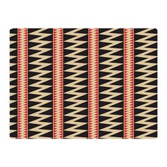 Zigzag Tribal Ethnic Background Double Sided Flano Blanket (mini)  by Pakrebo