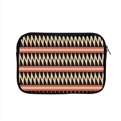 Zigzag Ethnic Pattern Background Apple Macbook Pro 15  Zipper Case by Pakrebo