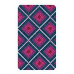 Purple Textile And Fabric Pattern Memory Card Reader (rectangular) by Pakrebo