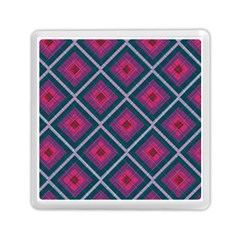 Purple Textile And Fabric Pattern Memory Card Reader (square) by Pakrebo