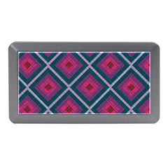 Purple Textile And Fabric Pattern Memory Card Reader (mini) by Pakrebo