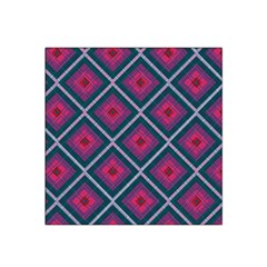 Purple Textile And Fabric Pattern Satin Bandana Scarf by Pakrebo