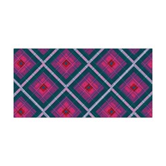 Purple Textile And Fabric Pattern Yoga Headband by Pakrebo