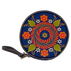 Hungarian Mandala Flower Classic 20-cd Wallets by Pakrebo