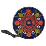 Hungarian Mandala Flower Classic 20-CD Wallets Front