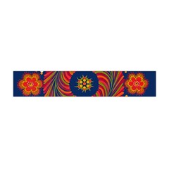 Hungarian Mandala Flower Flano Scarf (mini) by Pakrebo