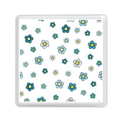 Floral Pattern Seamless Endless Memory Card Reader (square)