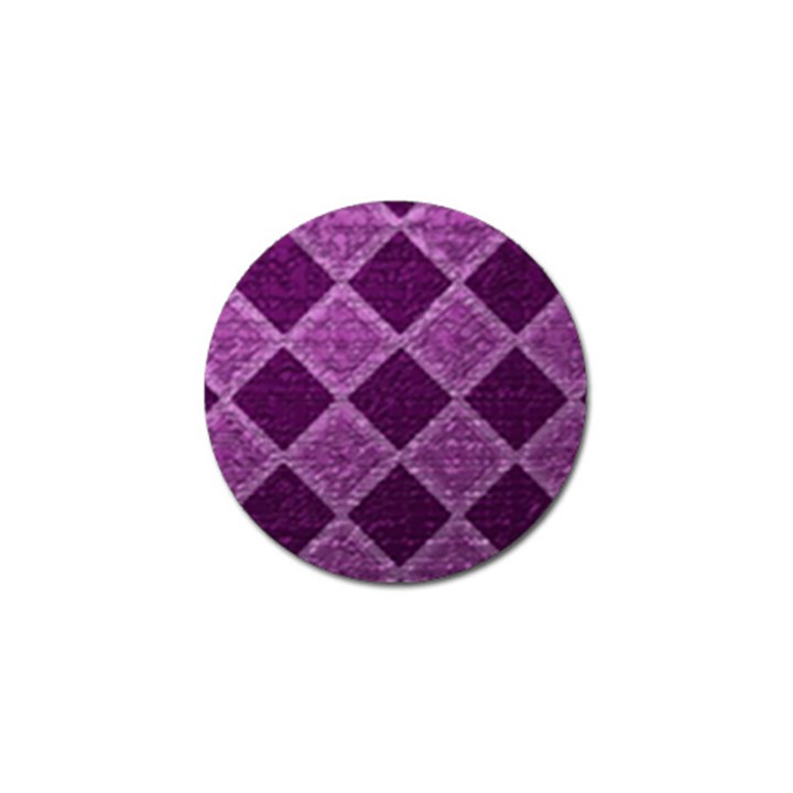 Purple Pattern Golf Ball Marker