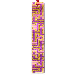 Gold Purple Abstract Background Large Book Marks by Pakrebo