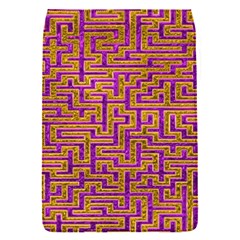 Gold Purple Abstract Background Removable Flap Cover (s) by Pakrebo