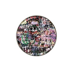 Graffiti Wall Background Hat Clip Ball Marker (10 Pack) by Pakrebo