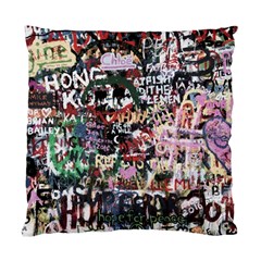 Graffiti Wall Background Standard Cushion Case (one Side) by Pakrebo