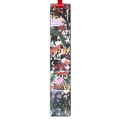 Graffiti Wall Background Large Book Marks by Pakrebo