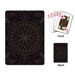 Floral Flowers Flourish Decorative Playing Cards Single Design (rectangle) by Pakrebo