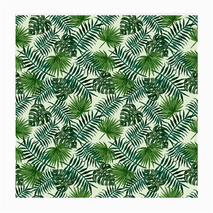 Leaves Tropical Wallpaper Foliage Medium Glasses Cloth