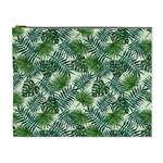 Leaves Tropical Wallpaper Foliage Cosmetic Bag (XL) Front