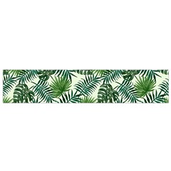 Leaves Tropical Wallpaper Foliage Small Flano Scarf