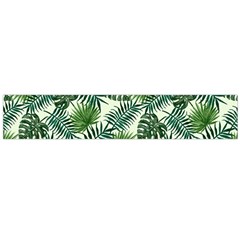 Leaves Tropical Wallpaper Foliage Large Flano Scarf  by Pakrebo