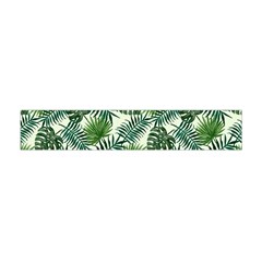 Leaves Tropical Wallpaper Foliage Flano Scarf (Mini)