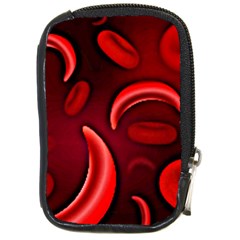 Cells All Over  Compact Camera Leather Case by shawnstestimony