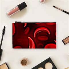 Cells All Over  Cosmetic Bag (small) by shawnstestimony