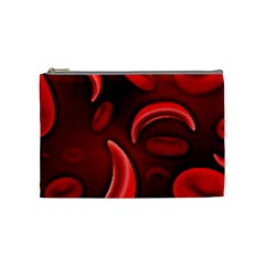 Cells All Over  Cosmetic Bag (medium) by shawnstestimony