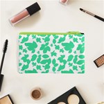 Botanical Motif Print Pattern Cosmetic Bag (XS) Back