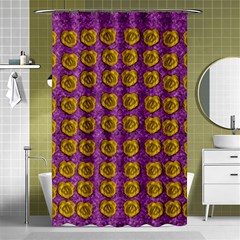 Roses Loves  Peace And Calm Freedom In Happiness Shower Curtain 48  X 72  (small)  by pepitasart