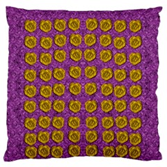 Roses Loves  Peace And Calm Freedom In Happiness Standard Flano Cushion Case (one Side) by pepitasart