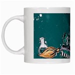 Slytherin Pattern White Mugs Left