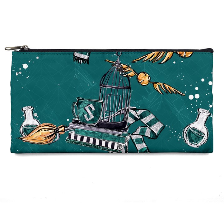 Slytherin Pattern Pencil Cases